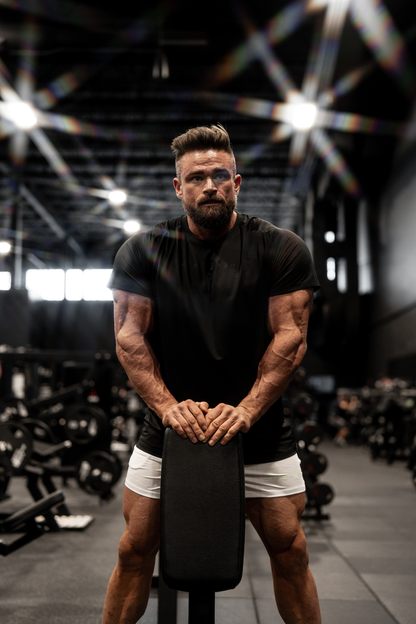 Jed North Men's Premium Training Tee - Black