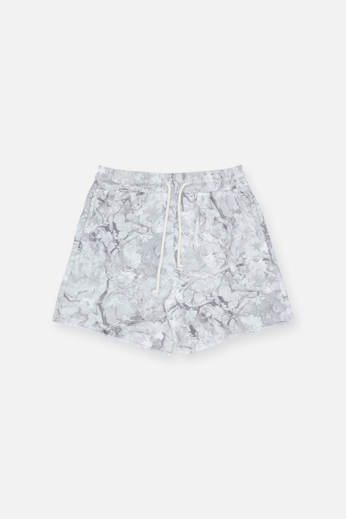Jed North Men's Motion 5'' Varsity Sweat Shorts - Leaf Camo