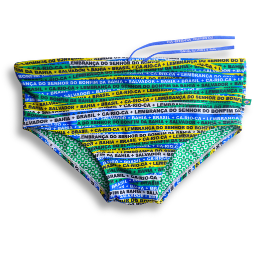 CA-RIO-CA Bonfim Sunga in Brief & Classic cut - Men's Designer Swimwear
