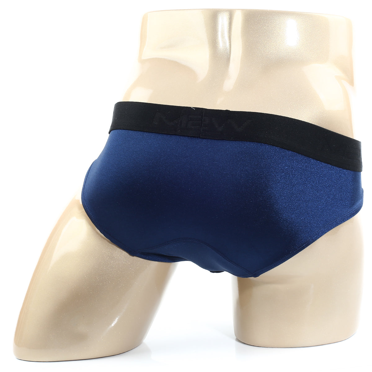 Navy blue MetroMaleWear Spark brief 5006-27 with black elastic waistband designed for comfortable daily wear