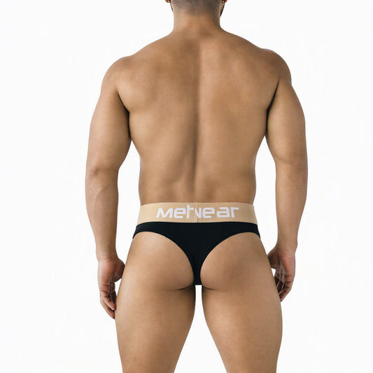 String pour homme MetroMaleWear (M2W) Principal Noir 5012-20