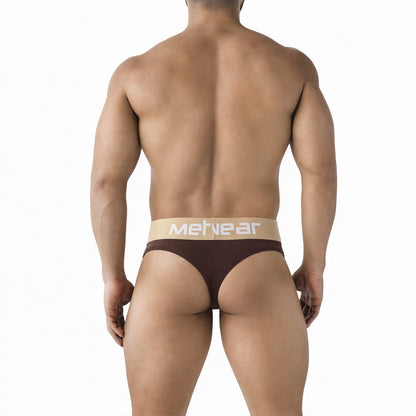 MetroMaleWear (M2W) Herren-Tanga in Schokobraun 5012-23