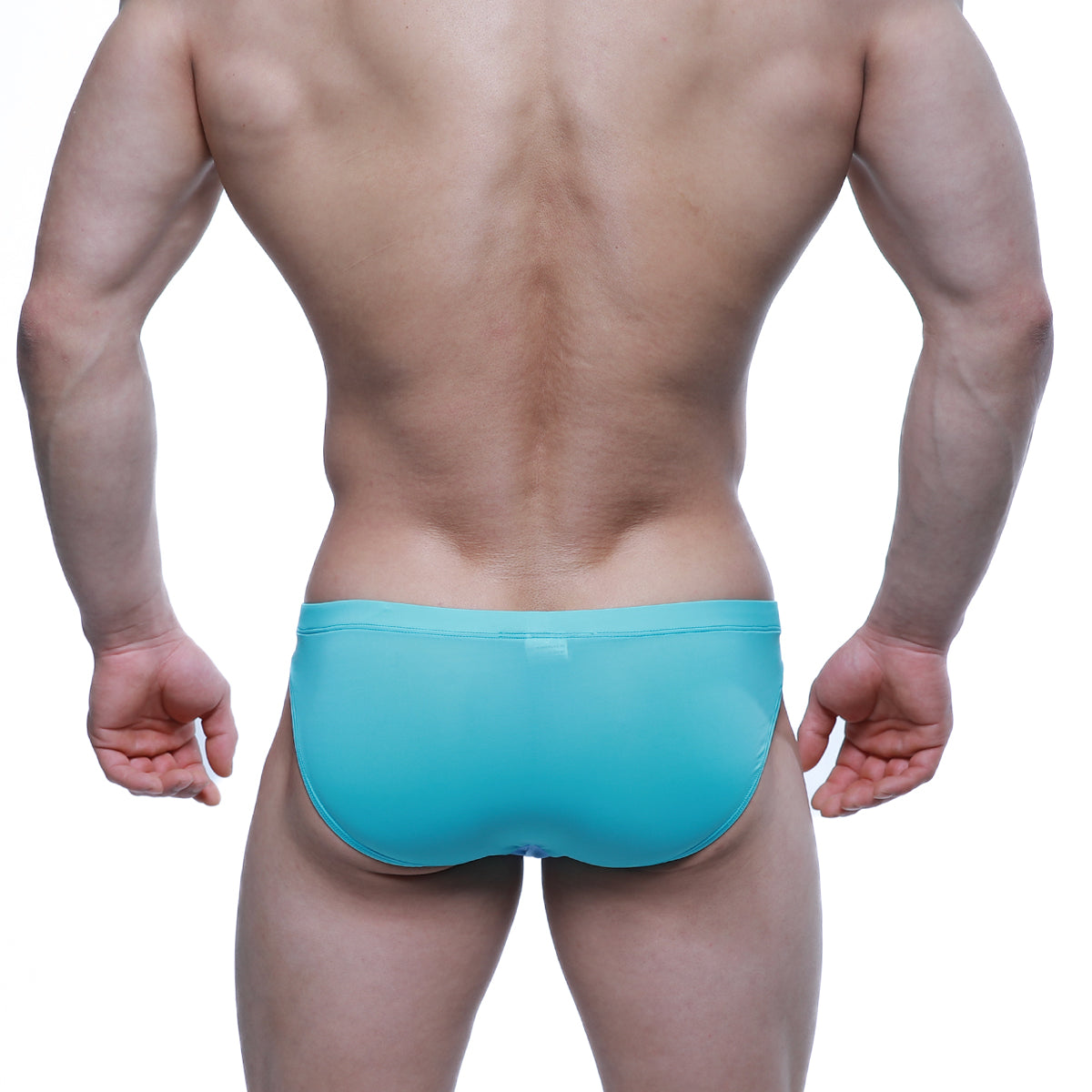 Turquiose metroMalewear tasman bikini briefs with smooth form-fitting design for comfortable daily wear