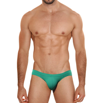 MetroMaleWear Aluche bikini green 5043-17 teal briefs with snug form-fitting design for comfortable wear