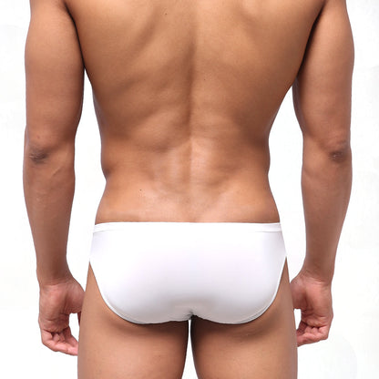 MetroMaleWear highcut hip brief white 5103-00 smooth form-fitting white briefs with comfortable fabric