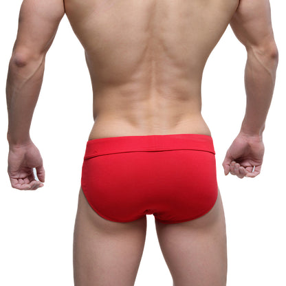 Metro male wear deseo brief red 5503-12 smooth red men’s briefs with a form-fitting design and comfortable fit