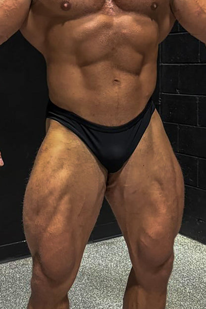 Jed North Men's Men's Classic Physique Trunks 2" Seam - Black
