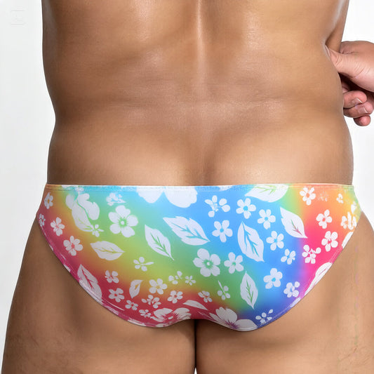MetroMaleWear (M2W) Men's Super Lowrise Bikini Sakura 6115-70