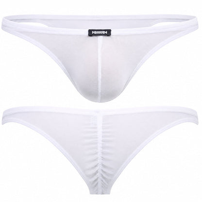 MetroMaleWear (M2W) Men's Fantasy Bikini Cream Tulle 6116-51