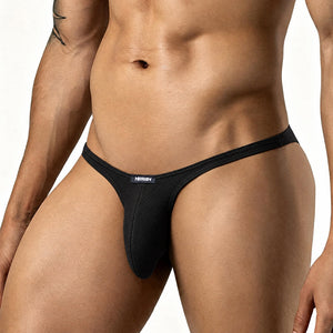 MetroMaleWear (M2W) Herren Sythia Bikini Schwarz 6127-20