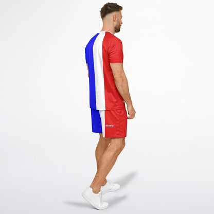 Maris Equi Men's Signals "THREE" Nautical Inspired Shorts And Top Set