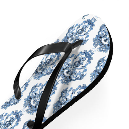 Maris Equi Men's Blue Baroque Flip-Flops