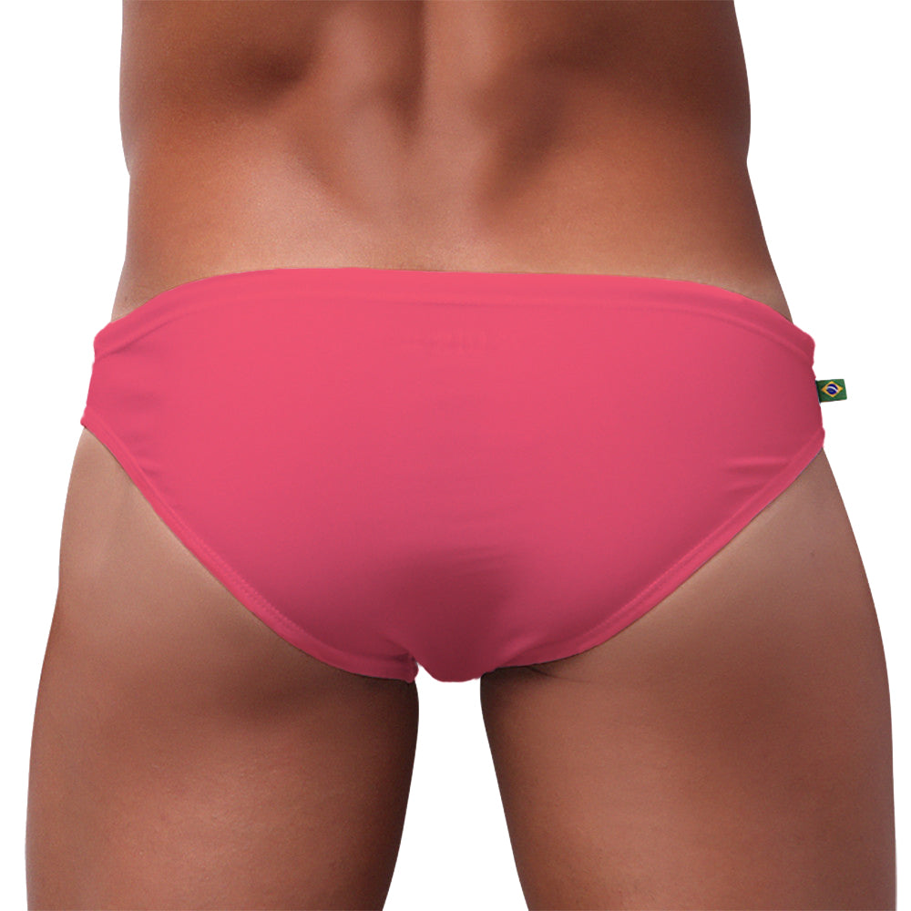 CA-RIO-CA PINK POP Herren-Badehose Sunga - Strandmode für Männer