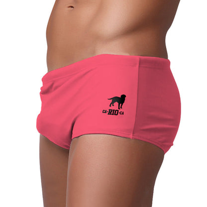 CA-RIO-CA PINK POP Herren-Badehose Sunga - Strandmode für Männer