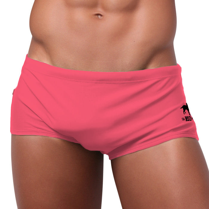 CA-RIO-CA PINK POP Herren-Badehose Sunga - Strandmode für Männer