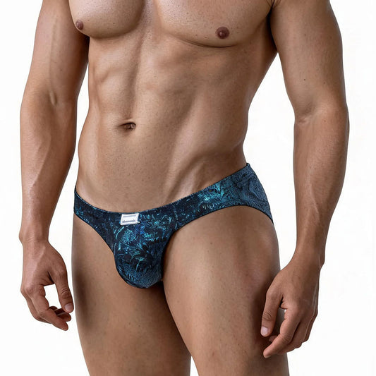 MetroMaleWear (M2W) Bikini pour homme Pavo Real 7103-34
