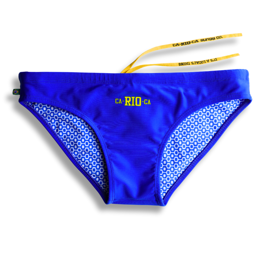 CA-RIO-CA LOGO SWIM Bikini - Herren Badehose Sunga - Strandmode für Herren