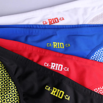 CA-RIO-CA LOGO SWIM Bikini - Herren Badehose Sunga - Strandmode für Herren