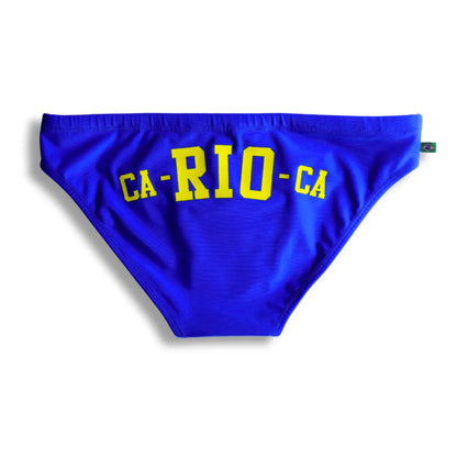 CA-RIO-CA LOGO SWIM Bikini - Herren Badehose Sunga - Strandmode für Herren