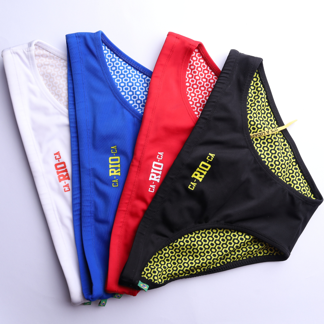 CA-RIO-CA LOGO SWIM Bikini - Herren Badehose Sunga - Strandmode für Herren