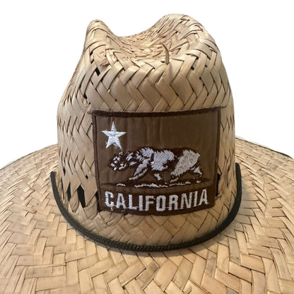 CA-RIO-CA California Patch Lifeguard Straw Hat