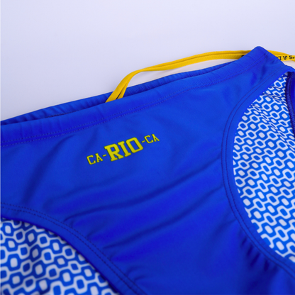 CA-RIO-CA LOGO SWIM Bikini - Herren Badehose Sunga - Strandmode für Herren