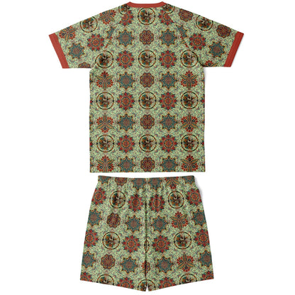 Maris Equi Mosaic Print Shorts and Top Set For Men