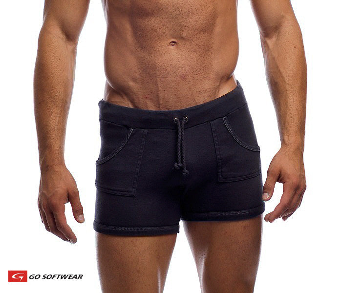 Go Softwear 4641 Herren 9" Sportshorts mit Taschen - Anthrazit