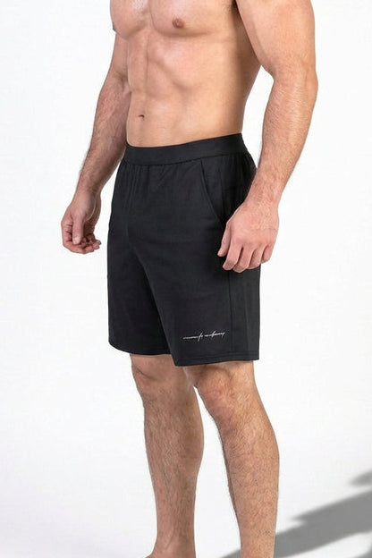 Jed North Men's Performance Air-Tech Athletic Shorts - Black