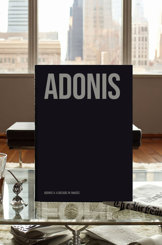 Adonis by Kyhry Men's ADONIS X: A DECADE IN IMAGES PHOTOBOOK