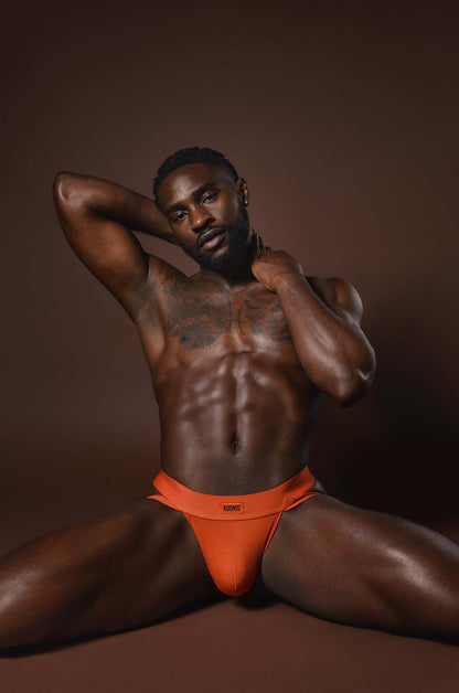 Adonis by Kyhry Men's Rust Orange Jockstrap