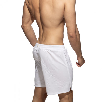Addicted Los Angels Sports Shorts - White