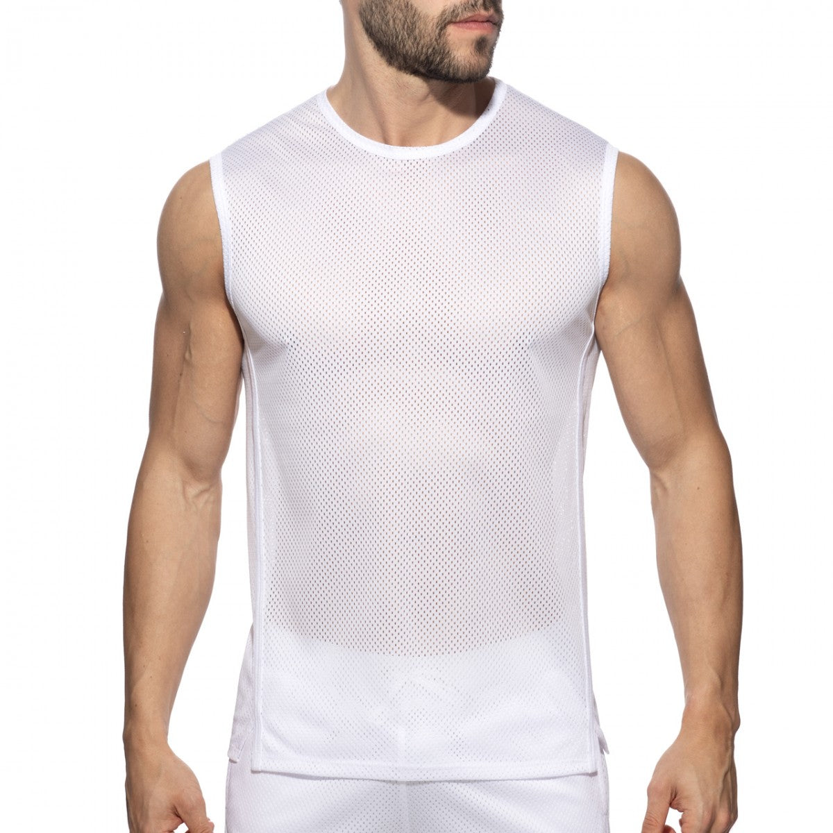 Addicted Los Angels Sports Tank Top - White