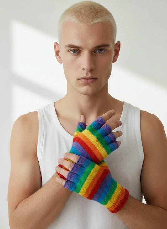 KBW Global Regenbogen-Fingerhandschuhe