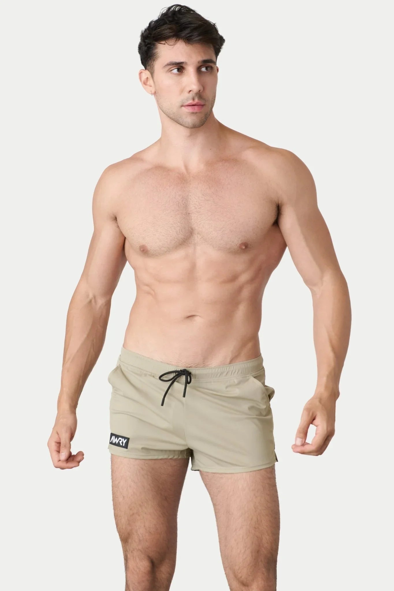 AWRY Menswear Hybrid Swim Short - Sand