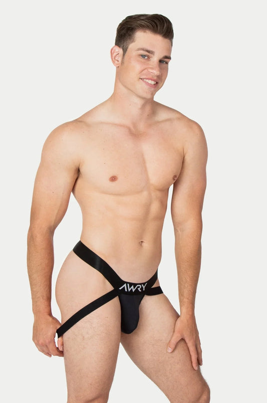 AWRY Menswear Apex Jock Thong - Black