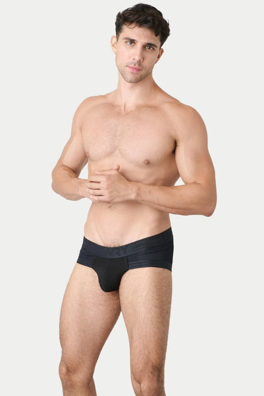 AWRY Menswear Lift Brief - Black