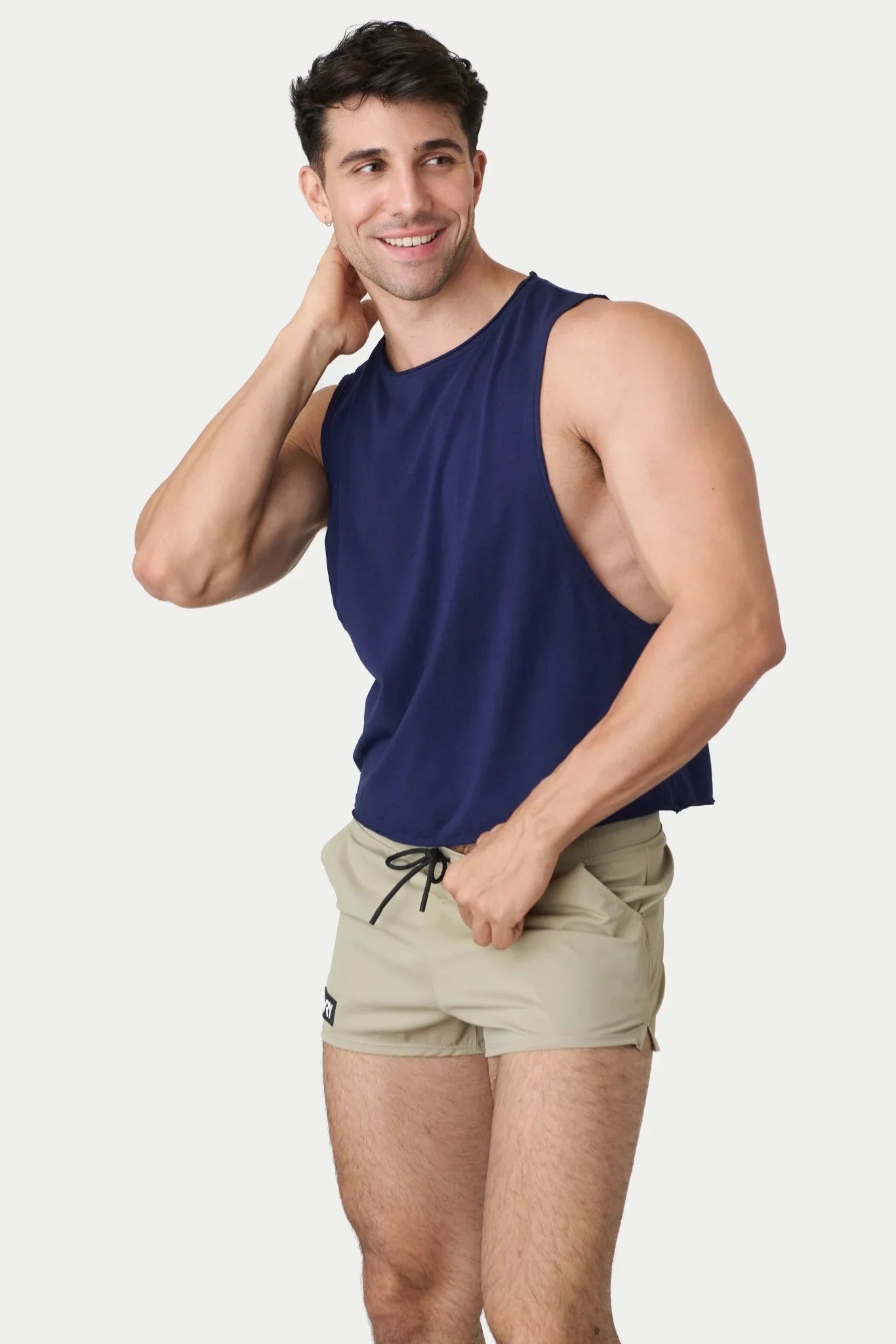 AWRY Menswear Raw Crop Tank