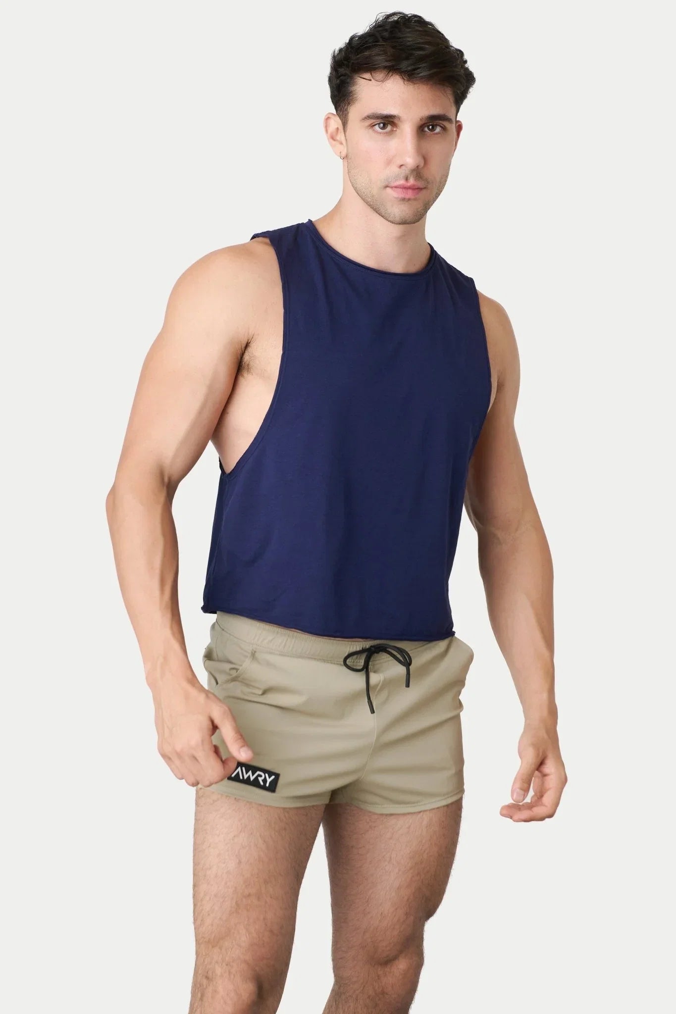AWRY Menswear Raw Crop Tank