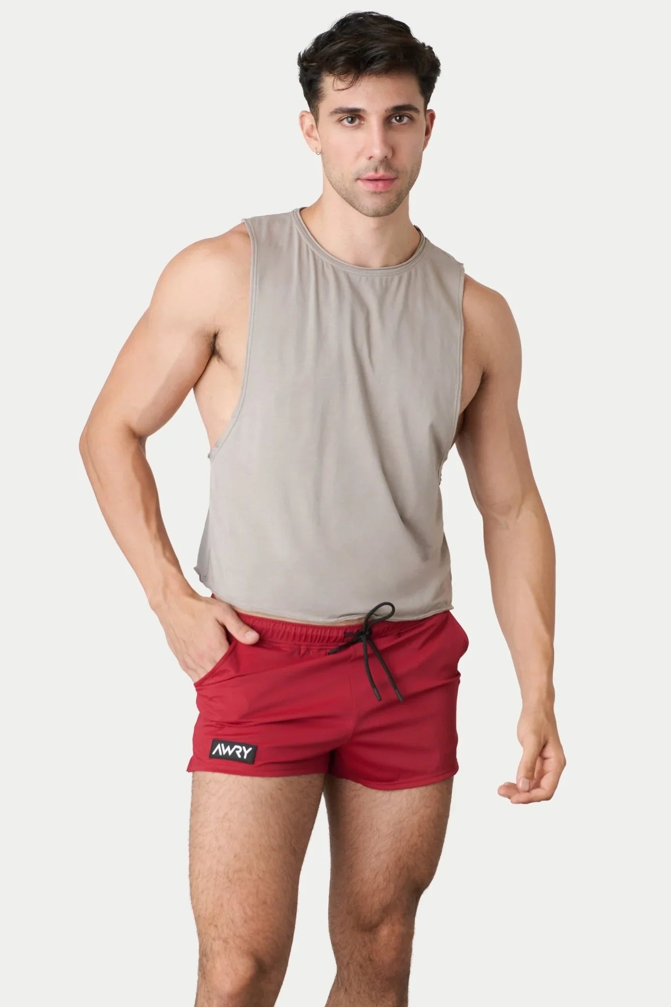 AWRY Menswear Raw Crop Tank