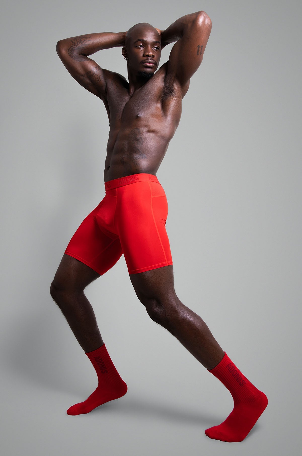 Adonis by Kyhry Men's Adonis Fit Legacy Red 2-Piece Set