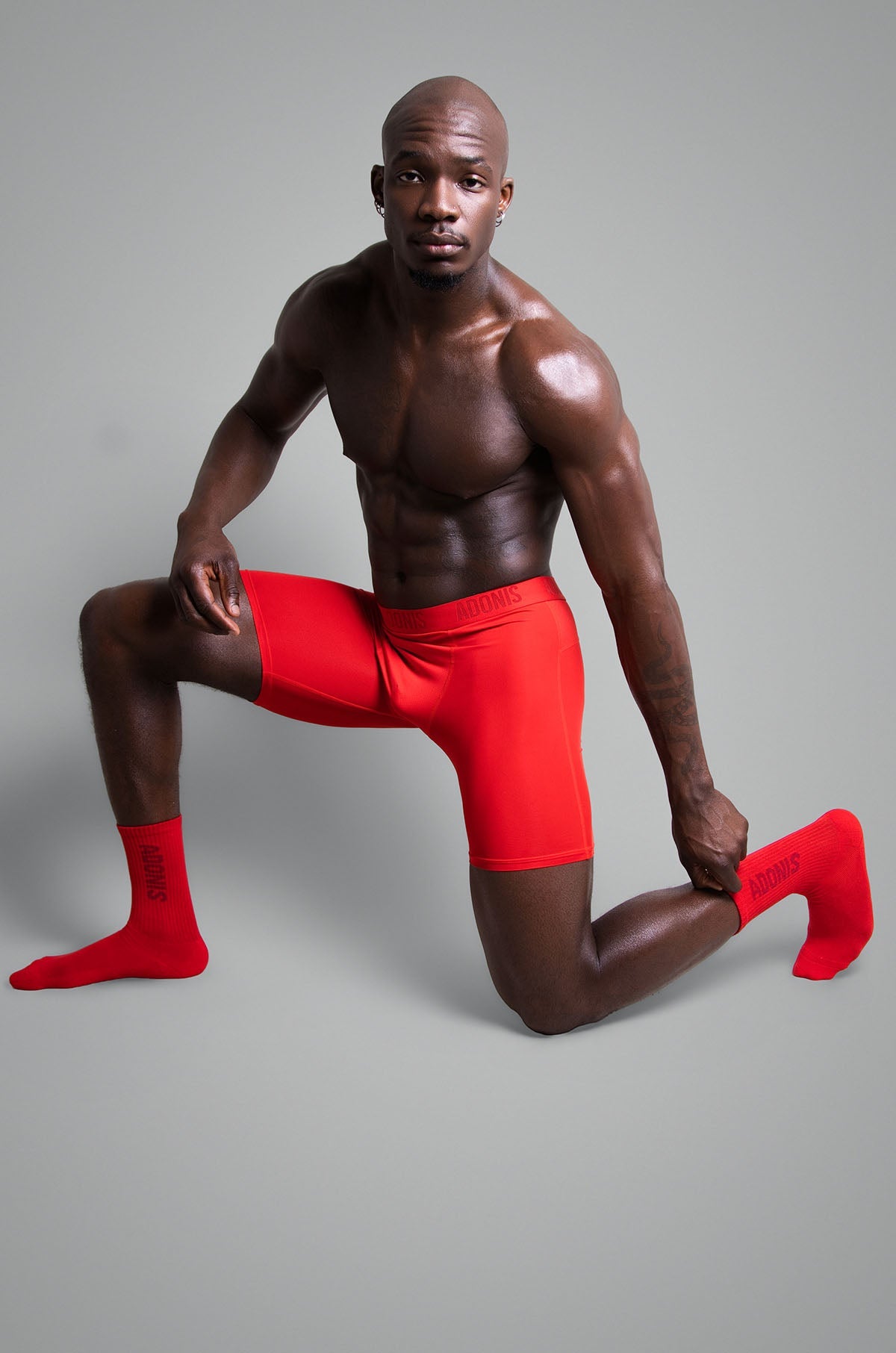 Adonis by Kyhry Men's Adonis Fit Legacy Red 2-Piece Set