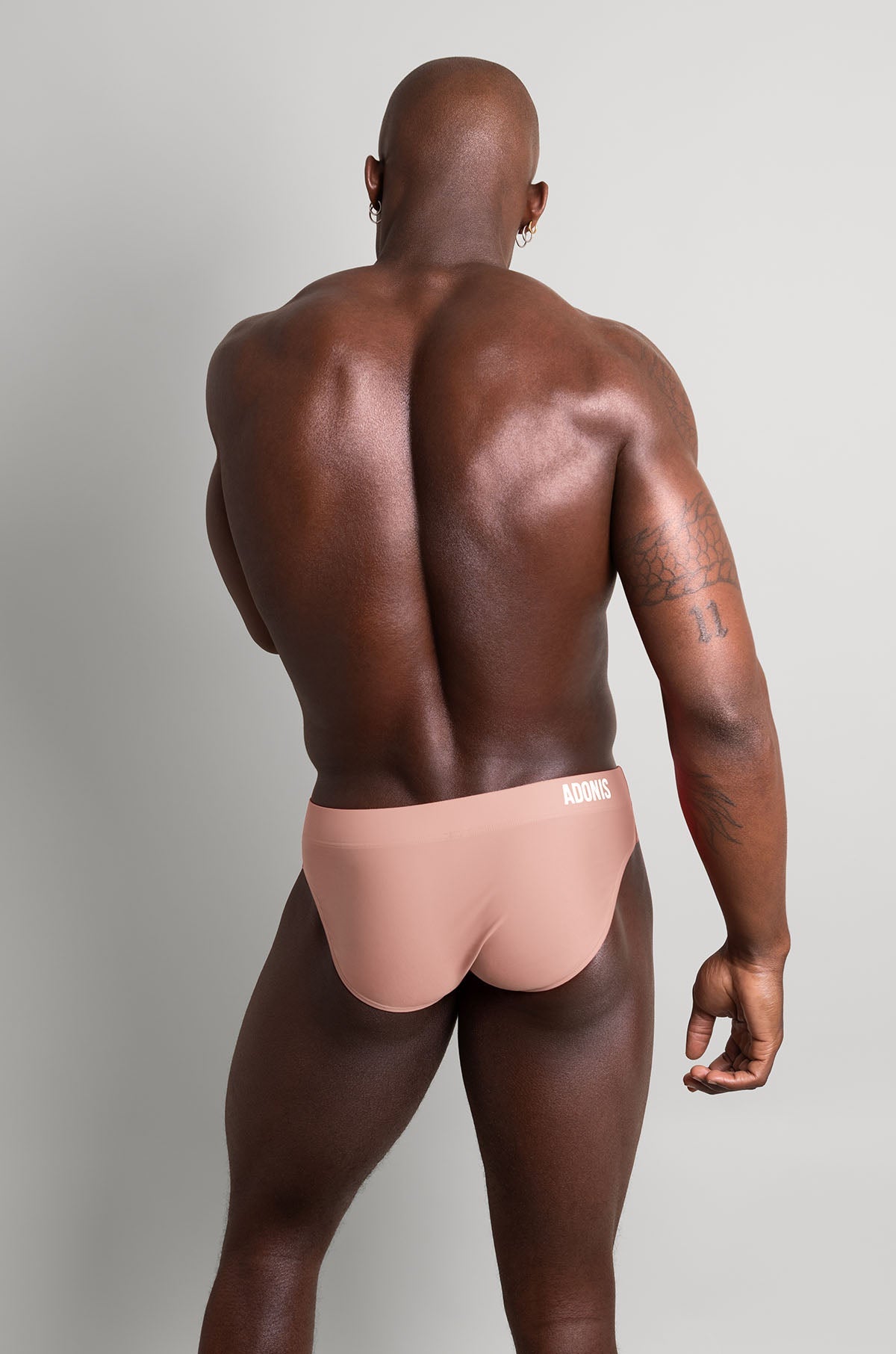 Adonis by Kyhry Men's Peach Cream Swim Brief