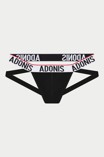 Adonis by Kyhry Men's Classic Black Jockstrap