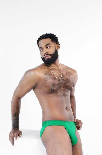 Adonis by Kyhry Men's Green Jock/Brief