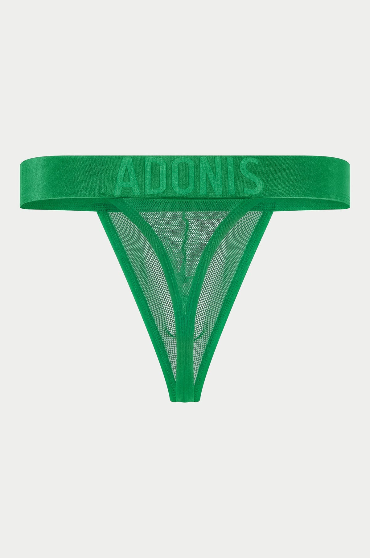Adonis by Kyhry Men's Luxe Mesh Green Thong
