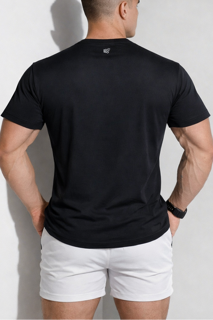 Jed North Men's Athletic Training Tee - Black