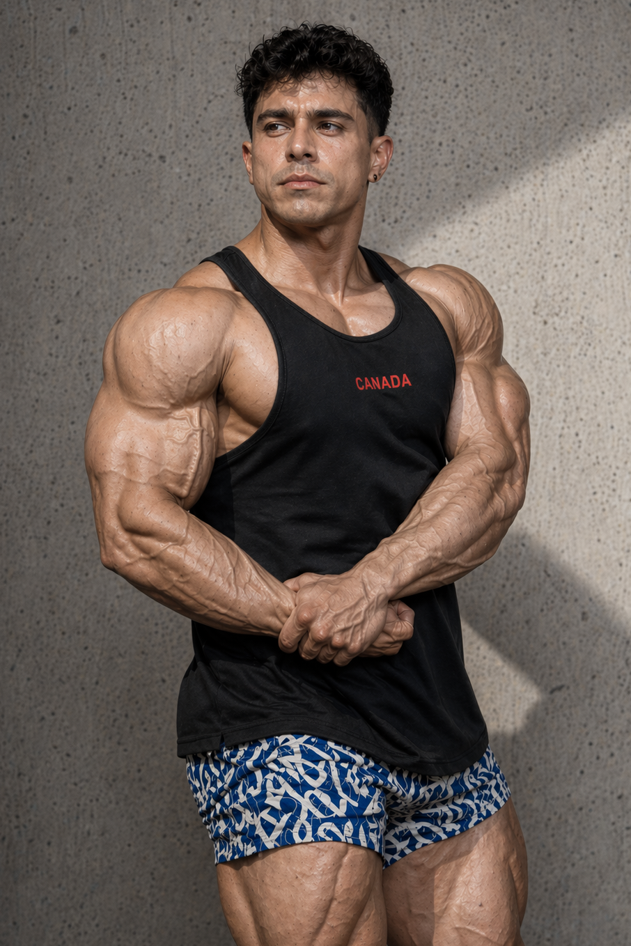 Jed North Men's Fast-Dry Bodybuilding Workout Stringer - OH CANADA