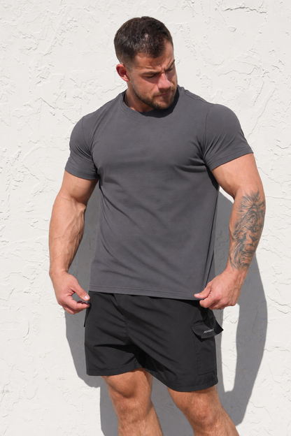 Jed North Men's Athletic Training Tee - Gray