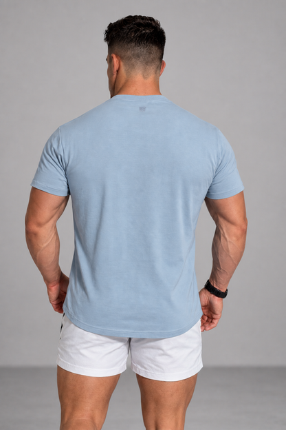 Jed North Men's Athletic Training Tee - Light Blue